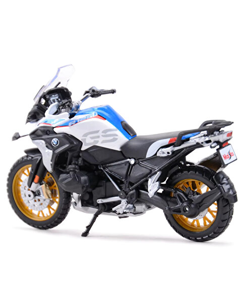 Maisto 1:18 Motosiklet Mavi Beyaz