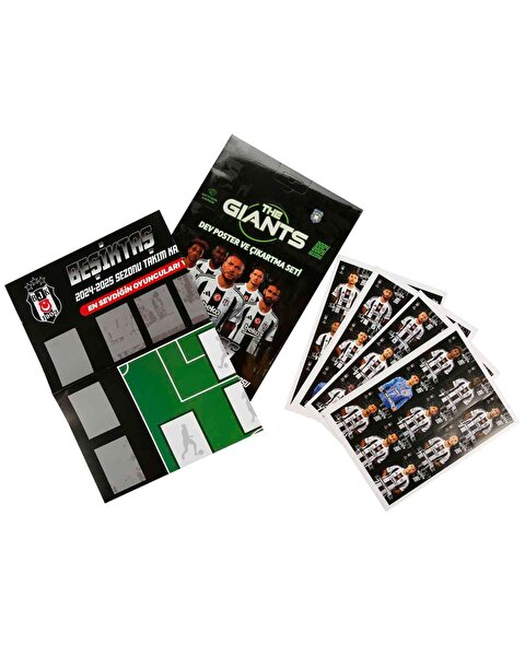 The Giants Beşiktaş Dev Poster ve Çıkartma Seti 2024/2025