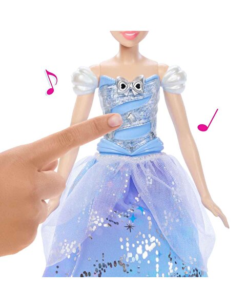 Disney Prenses Işıklı Balo Elbiseli Cinderella JBF94