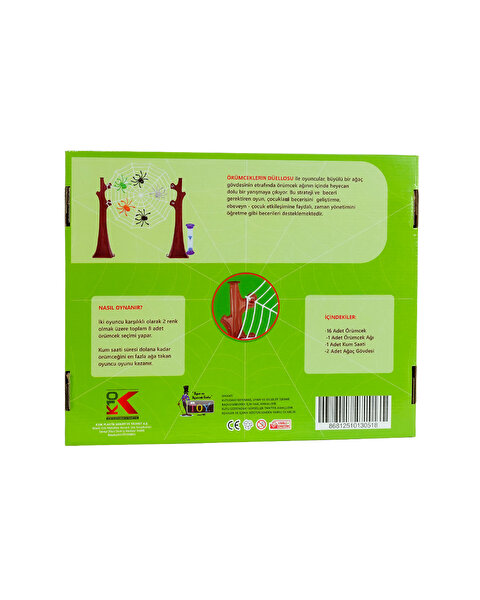 Örümceklerin Düellosu Kutu Oyunu