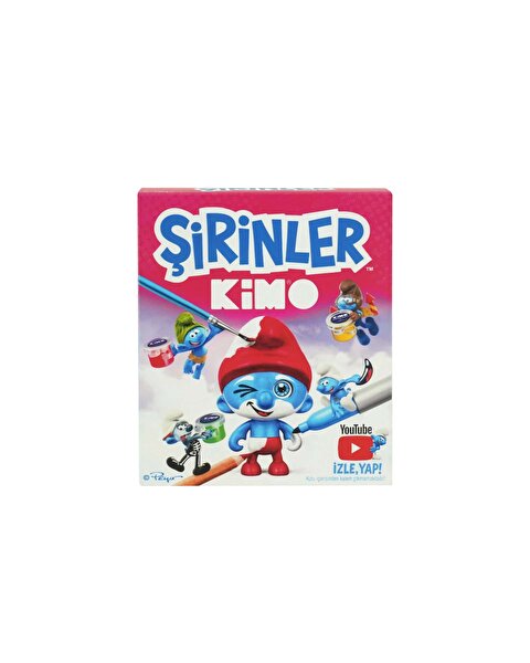 Kimo Şirinler Figür Tasarım Seti