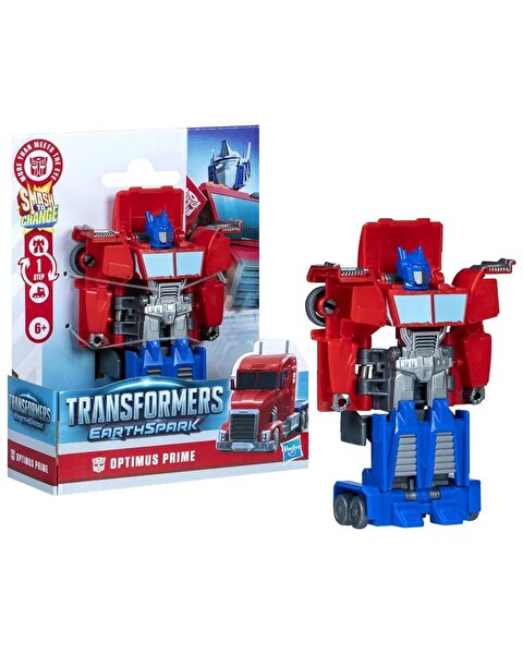 Transformers Earthpark Tek Adımda Dönüşen Figür Optimus Prime