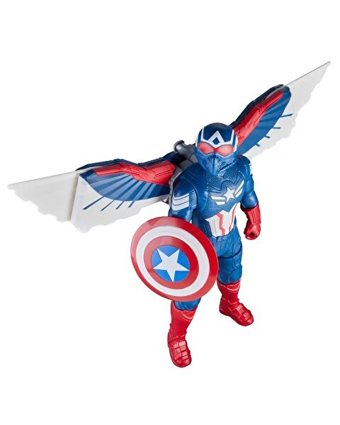 Marvel Studios Titan Hero Serisi Captain America Aksiyon Figür 22 Cm