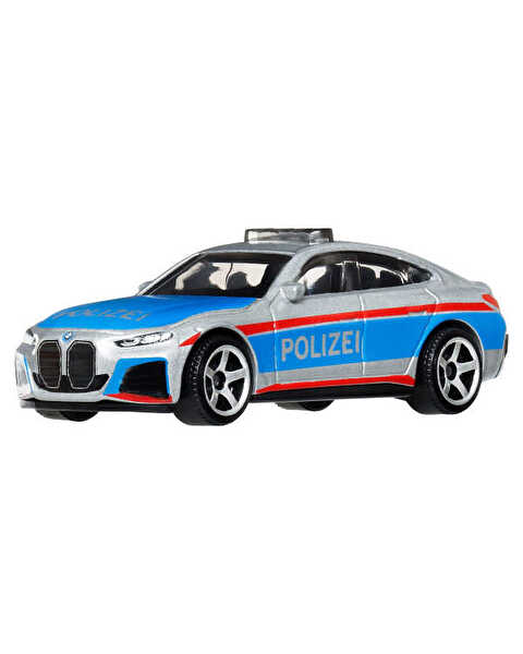 Matchbox Temalı Arabalar BMW i4 Police Sedan Berline JJR56