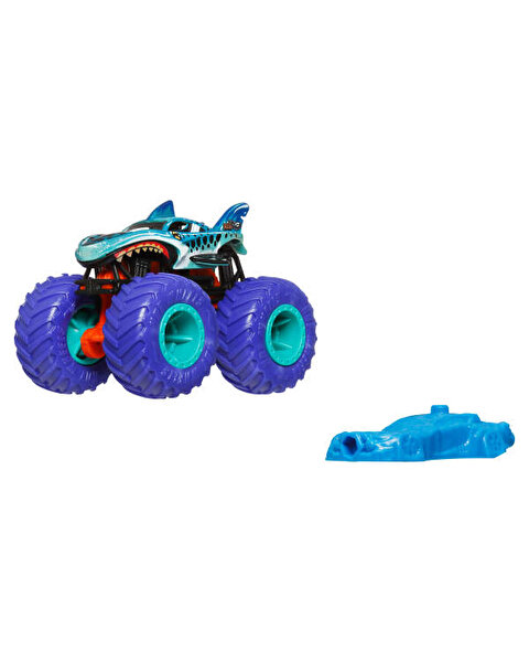1:64 Hot Wheels Monster Trucks Arabalar Shark Wreak JCD80