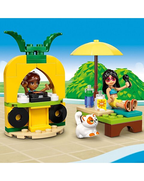 LEGO Friends Tek Boynuzlu At ve Flamingo Havuz Partisi 42658
