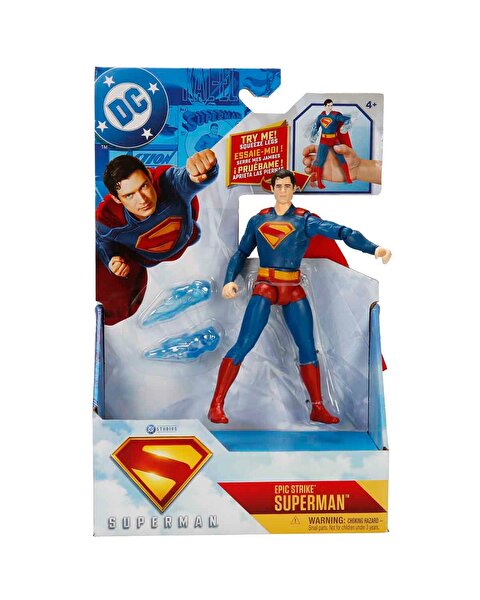 DC Comics Superman Epik Strike Aksiyon Figürü 15 Cm
