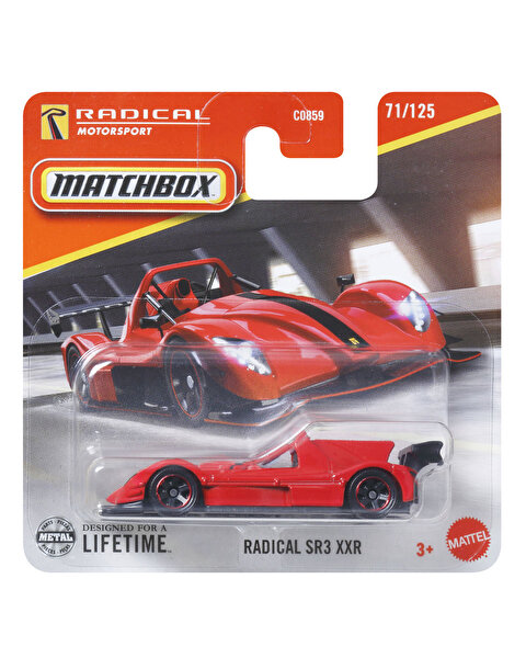 Matchbox Tekli̇ Arabalar Radical SR3 XXR JBR72