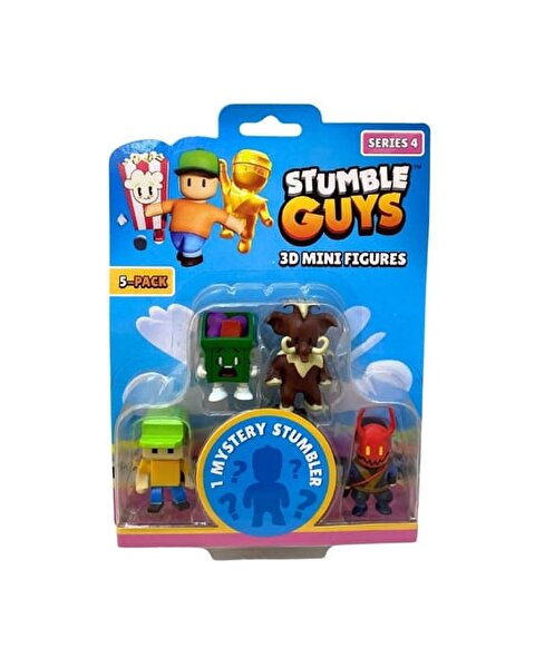 Stumble Guys 5’li Mini Figür Set 3