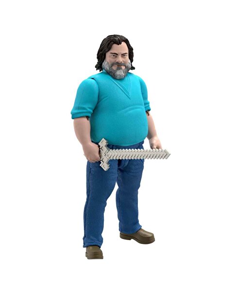 Minecraft Filmi Büyük Aksiyon Figürü Steve 30 Cm JFR65