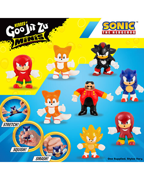 Goojitzu Sonic Mini Figür Tekli Paket S3-08267 Super Sonic