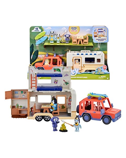 Bluey Karavan Maceraları Oyun Seti