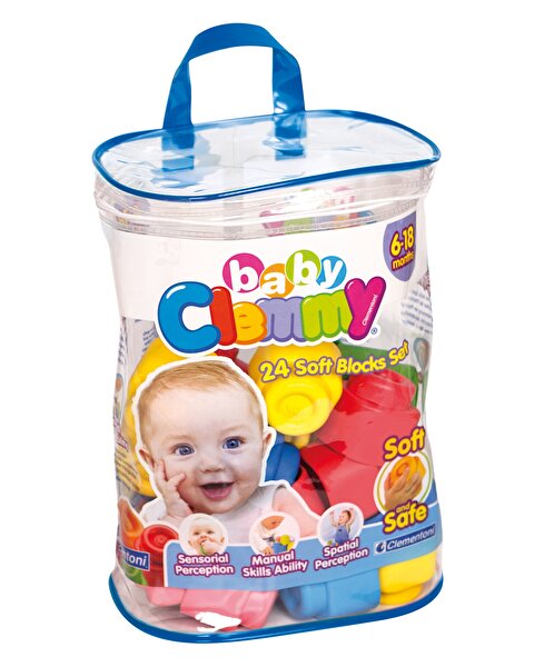 Clementoni Baby Clemmy Blok Seti 24 Parça