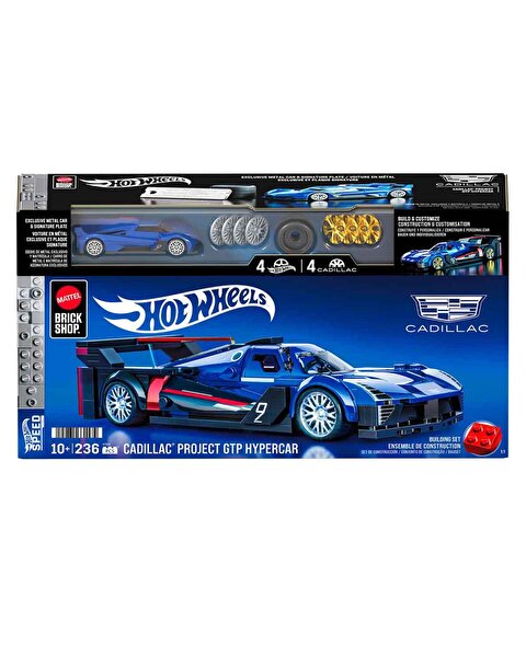 Hot Wheels Premium Serisi Speed Serisi Cadillac Project GTP Hypercar Araba 236 Parça JFR89