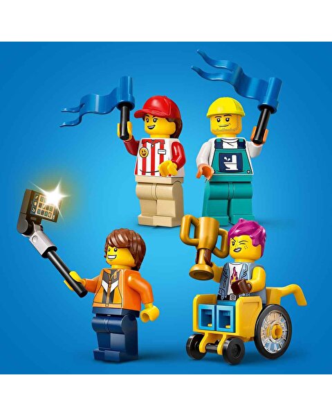 LEGO City Senin Kuralların: Yarış Arabası Rampa Parçası 60460