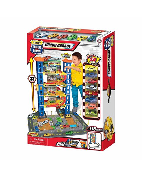 Express Wheels Jumbo Garaj Seti 116 Parça