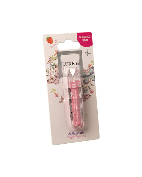 Lukky Çilek Aromalı Dudak Parlatıcısı