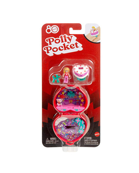 Polly Pocket Mattel'in 80. Yıl Dönümü Yüzük Kutusu JGK21