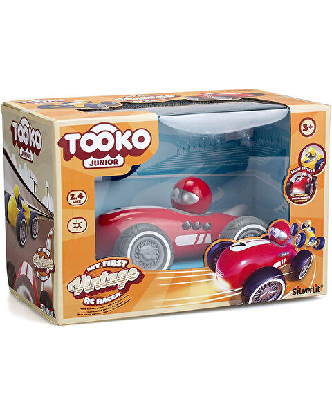 Tooko Uzaktan Kumandalı İlk Vintage Yarış Arabam Kırmızı