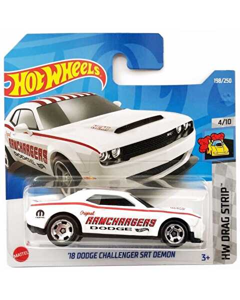 Hot Wheels Tekli Arabalar 18 Dodge Challenger Srt Demon HCV31