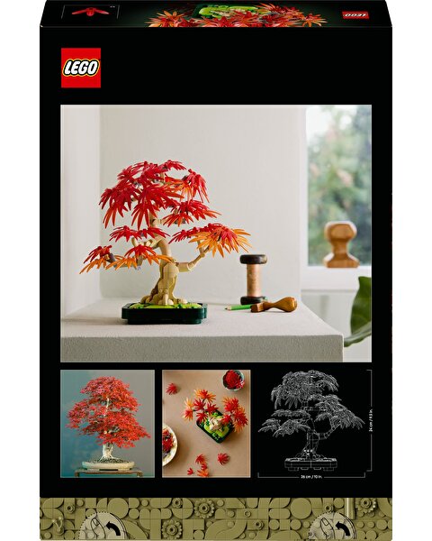 LEGO Botanicals Japon Kırmızı Akçaağaç Bonsai Ağacı 10348