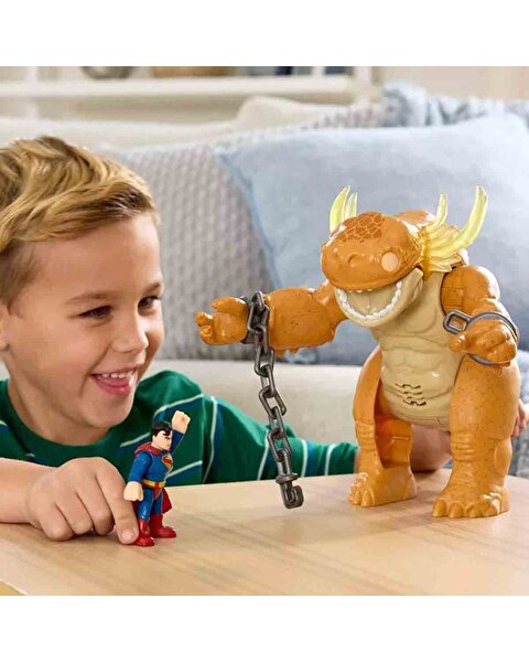 Imaginext Sesli ve Işıklı Superman Aksiyon Figürü Oyun Seti JDL07
