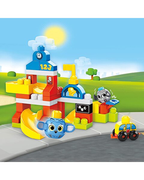 Mega Bloks Peek a Blocks Okul Oyun Seti GRJ19