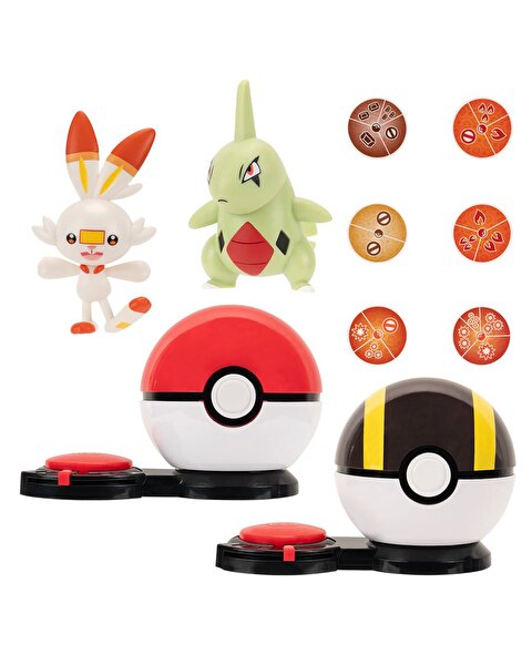 Pokemon Sürpri̇z Atak Oyun Seti̇ S1 Larvitar ve Scorbunny