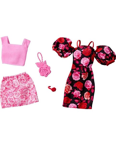 Barbie'nin Kıyafet Koleksiyonu İkili Paketler HYV03