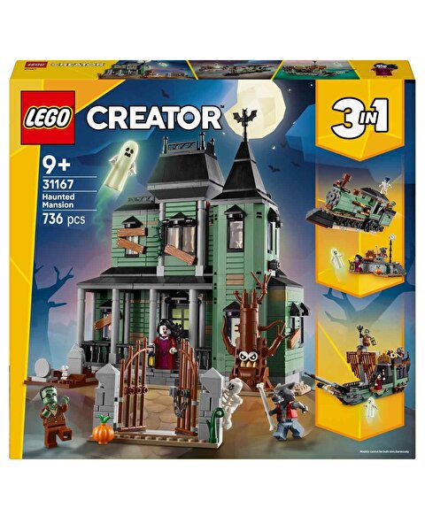LEGO Creator 3 in 1 Hayaletli Köşk 31167