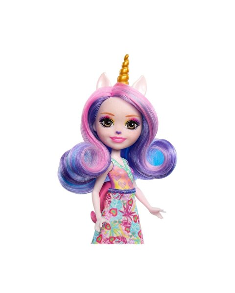 Enchantimals Popüler Karakter Bebekler Ulia Unicorn ve Pacifica HRX84