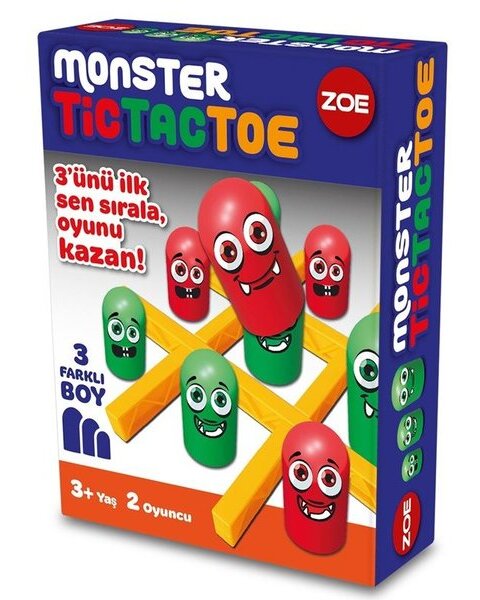 Zoe Monster Tic Tac Toe
