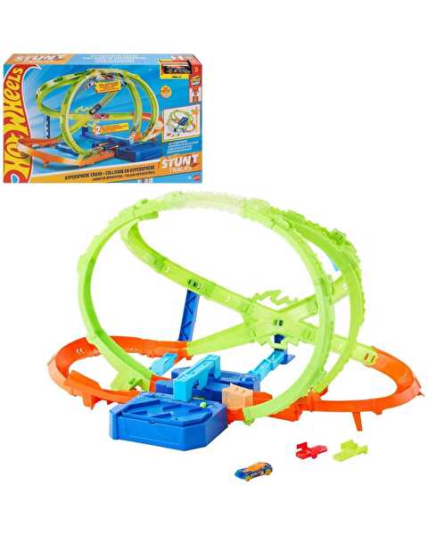 Hot Wheels Akrobasi Pistleri Hiperküre Turbo Çarpışma Pisti JMG48