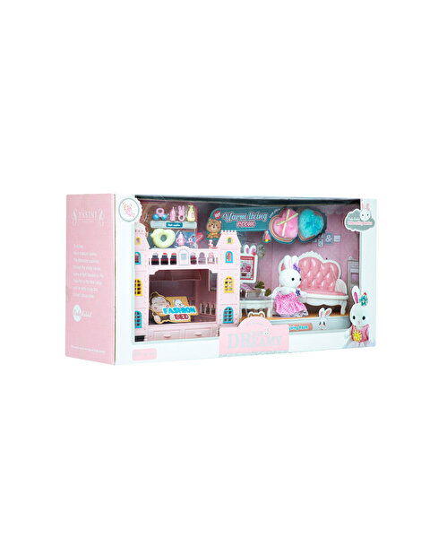 Bay Dreamy Mini Tavşan Eğlenceli Ranza Seti