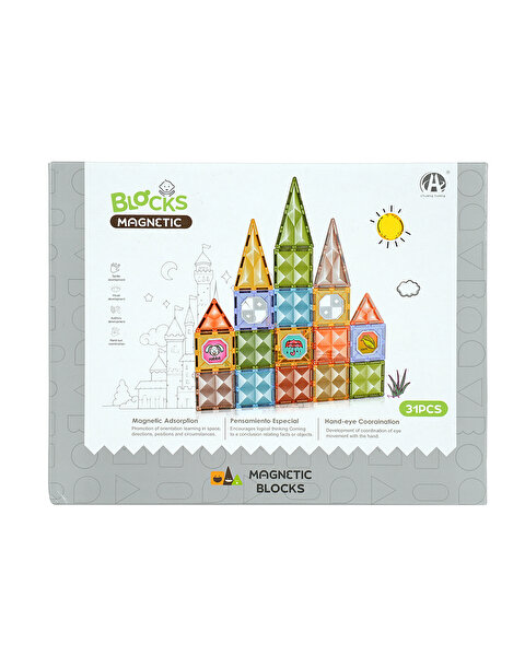 Yıldız Elmas Manyetik Bloklar 31 Parça