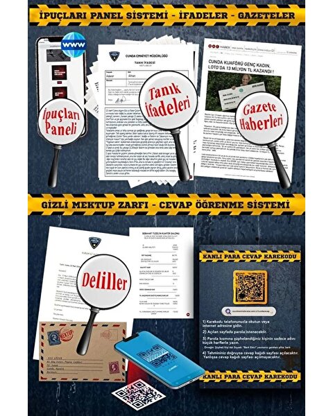 Çözülmemiş Davalar Kanlı Para Dedektif Oyunu