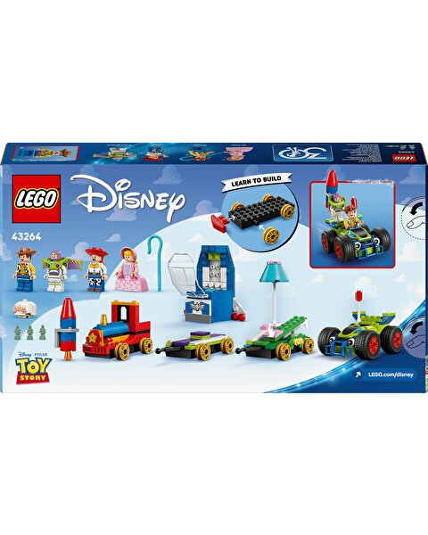 LEGO Disney Oyuncak Hikayesi Kutlama Treni ve RC Araba 43264