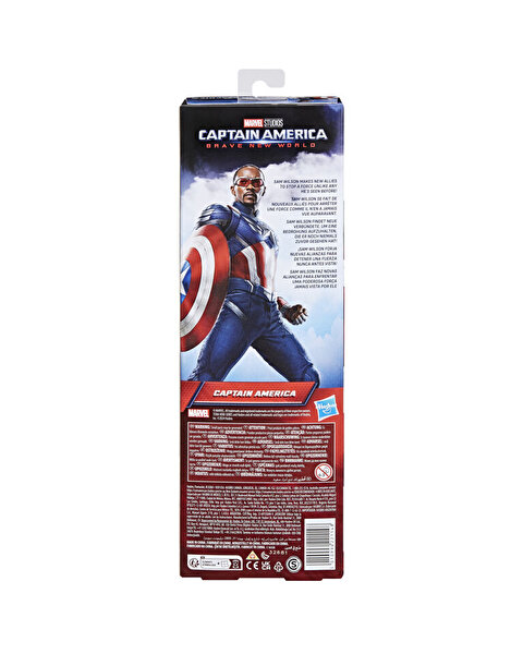 Marvel Studios Titan Hero Serisi Captain America Aksiyon Figürü 30 Cm