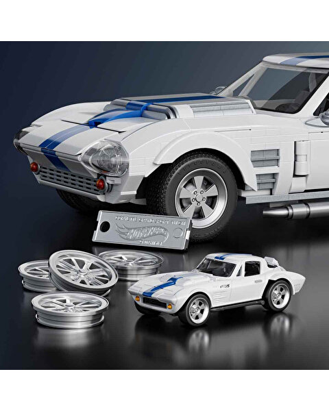 Hot Wheels Elite Serisi Corvette Grand Sport Araba 918 Parça JGR31