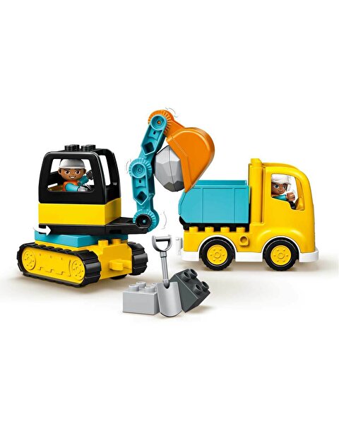 LEGO Duplo Kamyon ve Paletli Kazıcı 10931