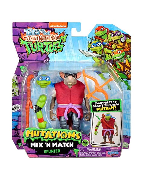 TMNT Mix'n Match Splinter Figürü 11 Cm