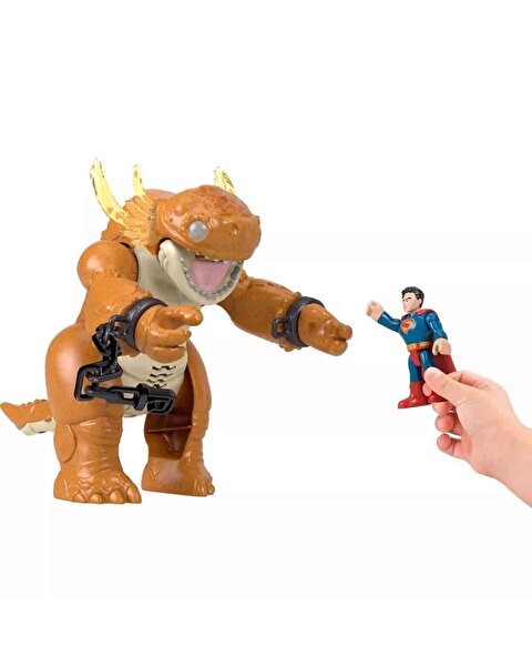 Imaginext Sesli ve Işıklı Superman Aksiyon Figürü Oyun Seti JDL07