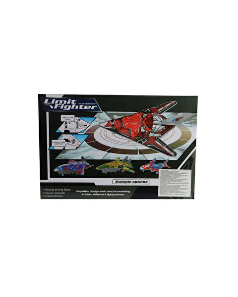 Rc Sesli ve Müzikli Jet Mavi
