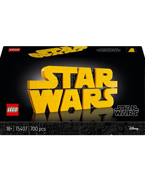 LEGO Parçalarla Yapılan Star Wars™ Logosu 75407