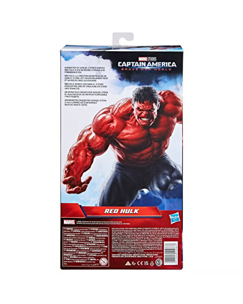 Marvel Studios Titan Hero Serisi Kızıl Hulk 30 Cm