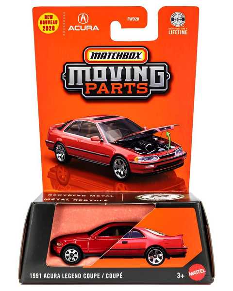 Matchbox 1:64 Arabalar 1991 Acura Legend Coupe JHV39