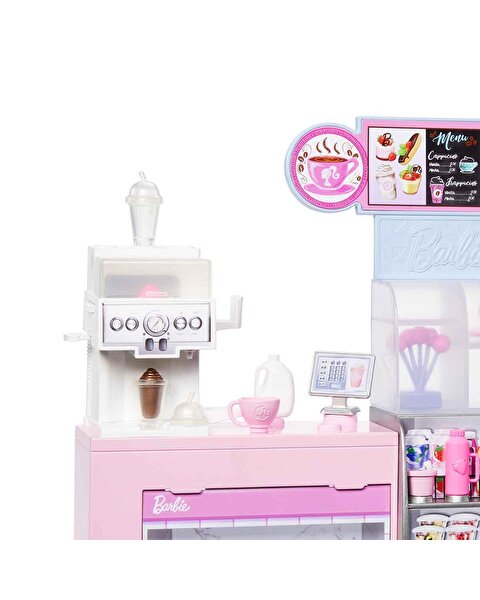 Barbie'nin Kahve Dükkanı Oyun Seti HXN94