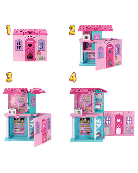 Barbie Chelsea Açılır Bebek Evi JFW49