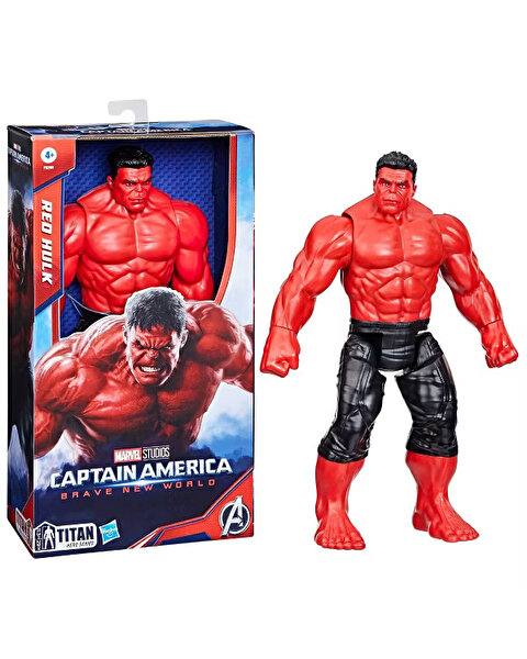 Marvel Studios Titan Hero Serisi Kızıl Hulk 30 Cm