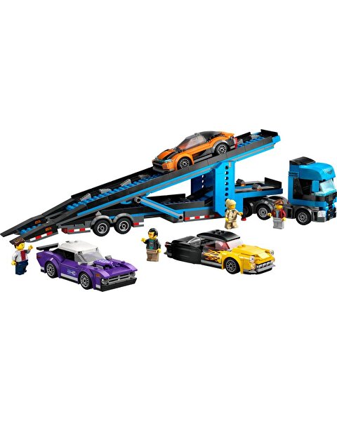 LEGO City Spor Arabalı Araç Taşıma Kamyonu 60408